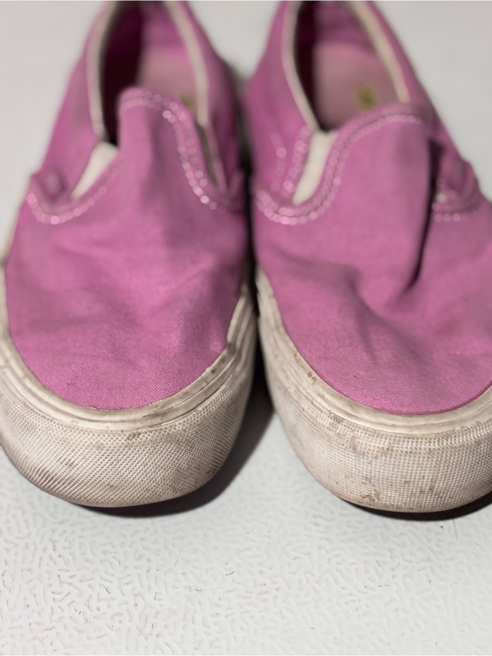 Vans Pink Slip-On Sneakers